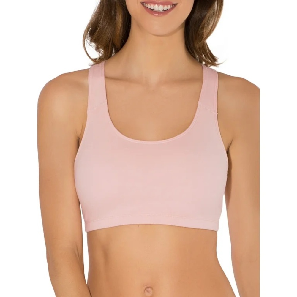 Fruit of the Loom Women's Racerback Style Cotton Sports Bra